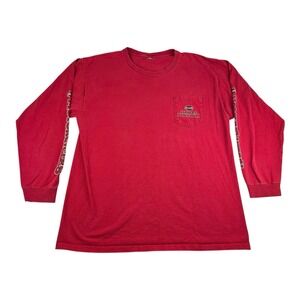 Historic Harley Davidson Motorcycles Long Sleeve T Shirt XL Riverfront Kansas